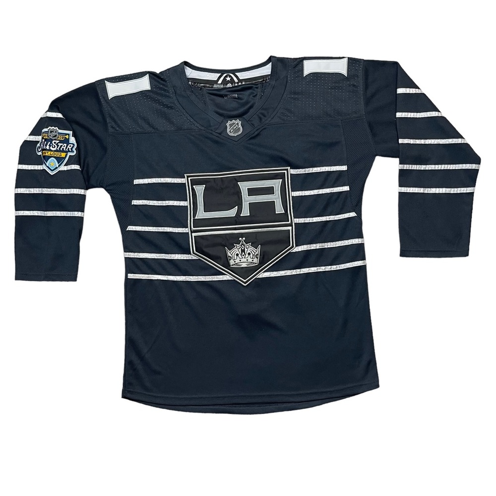NHL Black and White Men's Jersey